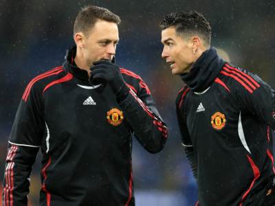  Nemanja Matić i Kristijano Ronaldo 