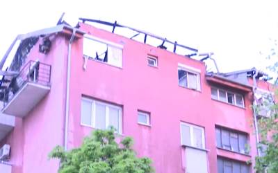  Požar u zgradi u beogradskom naselju Karaburma 