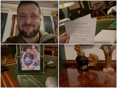  Volodimir Zelenski objavio snimak iz svog kabineta 