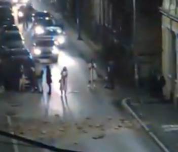  snimci zemljotresa u Bosni 