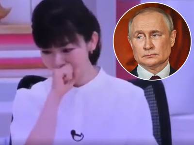  japanska voditeljka plakala dok je citala da je putin nagradio vojnike iz buce 