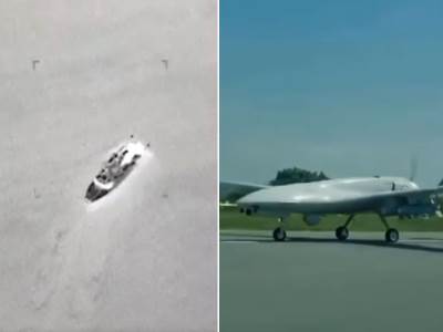  ukrajinski dron unistio dva ruska broda 