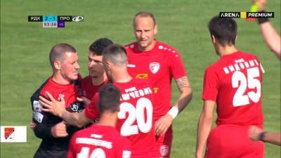  radnicki proleter nikola ninkovic incident 