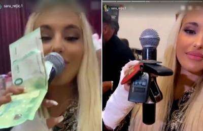  sara reljic na nastupu dobijala kljuceve od kola 