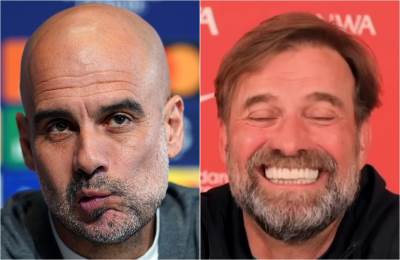  Pep Gvardiola Jirgen Klop 