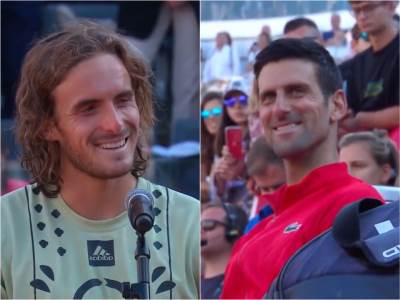  Stefanos Cicipas Novak Đoković 