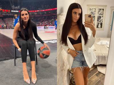  Valentina Vinjali igrala kosarku u Beogradu 