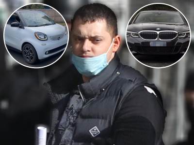   Veljko Belivuk, uhapšen je u automobilu marke "SMART", međutim u "BMW" je imao povjerenje 