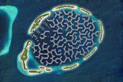  Pored gavnog grada Maldiva, gradi se plutajući grad, dovoljno velik da primi 20.000 ljudi. 