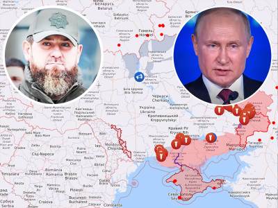  Kadirov, Putin 