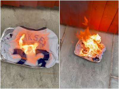 kristijanu eriksenu spaljuju dresove kristijanu eriksenu spaljuju dresove