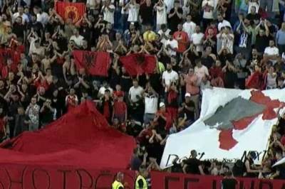  provokacije albanskih navijača 