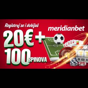  Meridian ti poklanja najveći bonus dobrodošlice u regionu 