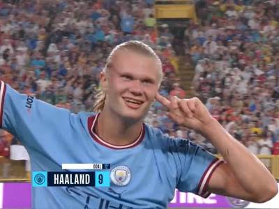  Erling Holand dao prvi gol za mancester siti 