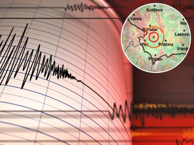  Zemljotres koji je jutros pogodio Severnu Makedoniju, osetio se i na Kosovu i Metohiji. 