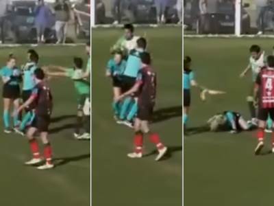  igrac napao zenu sudiju 