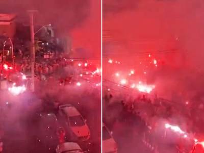  Šta uradite kad vam je klub poslednji u drugoj ligi? Napravite scenu za pamćenje na ulicama! 