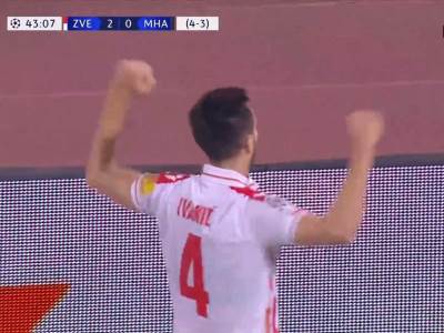  zvezda makabi 2:0 ivanic gol 