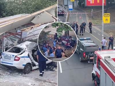  2 policajca stradala autobus bugarska 