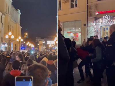  hapšenje na protestima u moskvi  