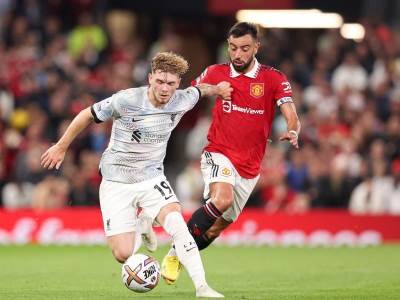  Bruno Fernandeš Liverpul Mančester junajted 1 