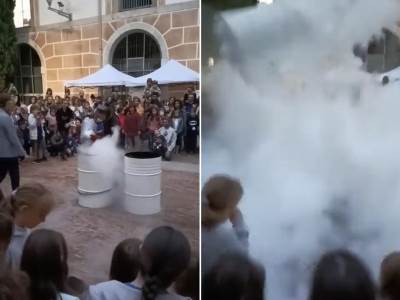  eksplozija, eksperiment 