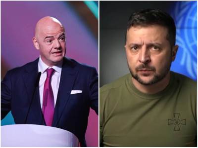  Đani Infantino Vladimir Zelenski 