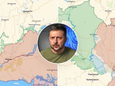  objavljena mapa ukrajinske jesenje ofanzive 