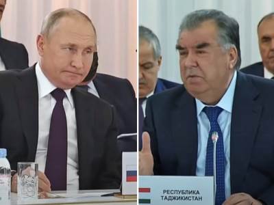  Predsjednik Tadžikistana odbrusio je Putinu na samitu u Astani. 