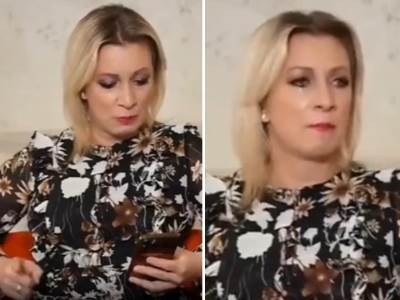  zaharova place dok recituje pjesmu o ratu  