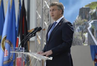  plenkovic osudio sve koje su glasali protiv vojne pomoci ukrajini  