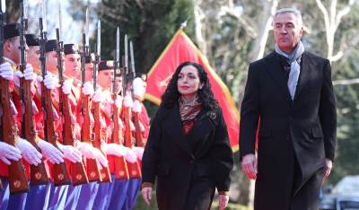  ĐUKANOVIĆ DOČEKAO PREDSJEDNICU KOSOVA!  