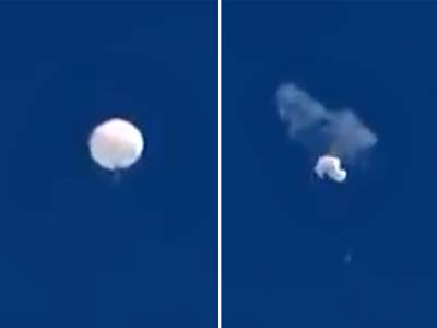  Vojska u SAD locirala misteriozn balon na nebu 