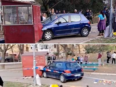  mirijevo auto sletio u park i udario dijete 
