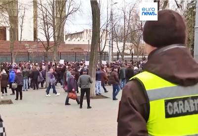  Hiljade ljudi je izašlo na proteste u Moldaviji da pokaže nezadovljstvo radom vlade 