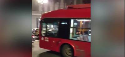  podgoricanin blokirao saobracaj u centru beograda  