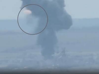  Snimak obaranja ruskog aviona  