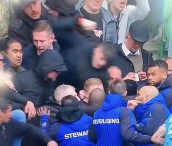  Huligan pesnicom udario fudbalera 