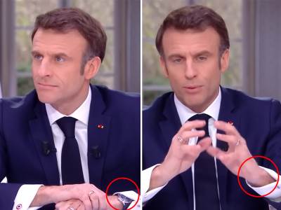  Makron u emisiji skinuo skupocjeni sat  