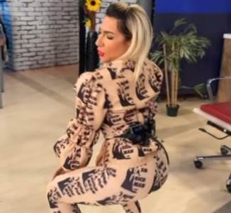  Jovana Jeremić ponovo je plesala između rubrika u Jutarnjem programu, a snimci su brzo osvanuli na m 