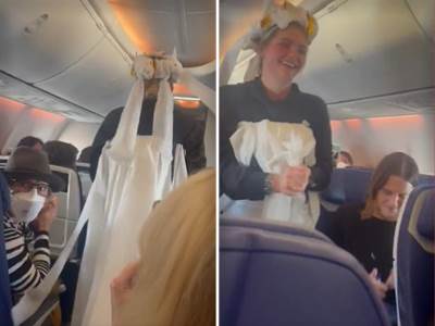 vjenčanje u avionu 