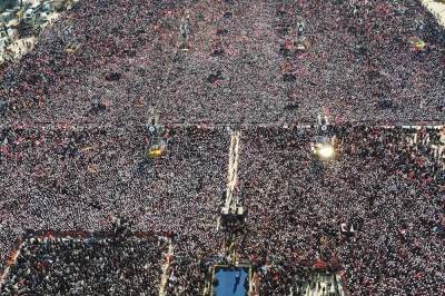   Redžepa Tajipa Erdogana podržao veliki broj građana pred predsjedničke izbore 