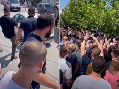  Srbin povrijeđen na protestu zbog hapšenja Milenkovića 