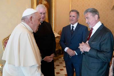  Silvester Stalone posjetio Vatikan 