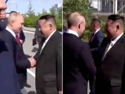  Putin i Kim Džong Un 