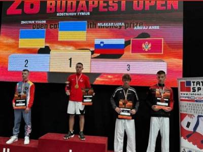  Anes Arifaj osvojio je bronzanu medalju u Budimpešti 