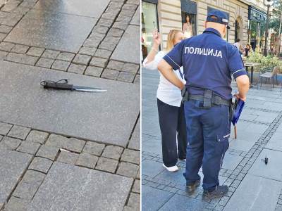  Prijetio nožem u centru Beograda 