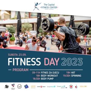  The Capital Fitness centar i Sport Vision pozivaju građane na Fitness Day u Podgorici 