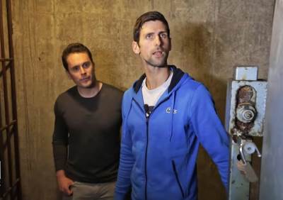  Novak Đoković u skloništu 