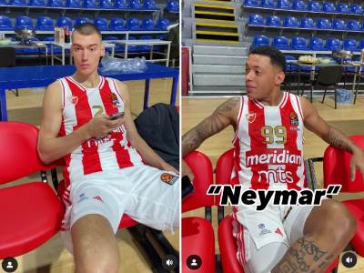  Ko ima Nejmarov, a ko Đokovićev broj? Košarkaši Zvezde otkrili tajne iz telefona za Evroligu (VIDEO) 